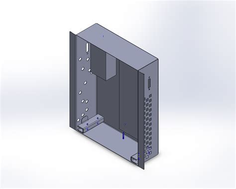 solidworks sheet metal box|sheet metal modeling in solidworks.